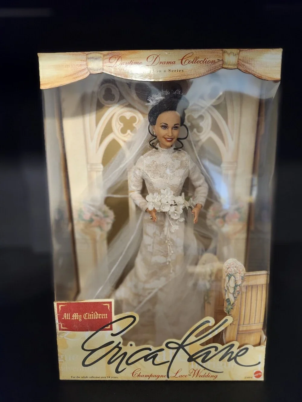 Erica Kane Collector Doll in Champagne Lace Wedding Gown
